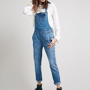Free People Denim Overalls (Size 26)